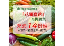 6葉菜6根莖瓜果2花東特選蔬菜